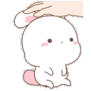 Bunny Head Pat emoji