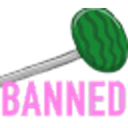 Banned Watermelon Hammer emoji