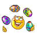 Easter Juggle emoji