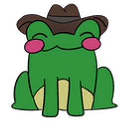 Howdy Froggo emoji