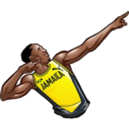 Usain Bolt emoji