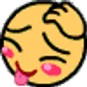 Tongue Blush emoji