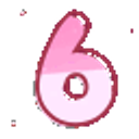 6 Pink emoji