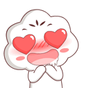 Cottoncandy Hearteyes emoji