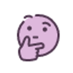 Linkedin Curious emoji