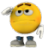 Yellow M Muffin Sit emoji