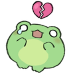 Froggy Heartbroken emoji