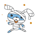 Bandaged Bunny emoji