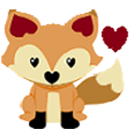 Fox Love emoji