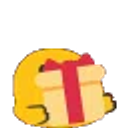Blob Gift emoji