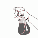 No Spraybottle emoji