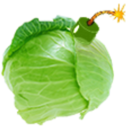 Cabbage Bomb emoji