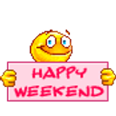 Happy Weekend emoji