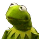 Nodding Kermit emoji