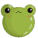 Frog Circle E emoji