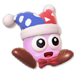 Kirby Flying Hat emoji