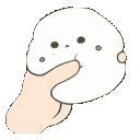 White Blob Squish emoji