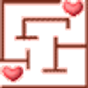 Heart Maze emoji