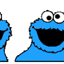Cookie Monster Dance emoji