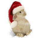 Santabunbean emoji