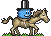 Knuddels Horseback emoji
