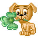 Puppy Clover emoji
