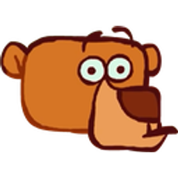 Bear Surprised Stare emoji