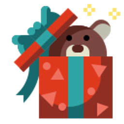Beargift emoji