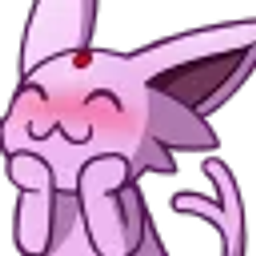 Espeon Happy emoji