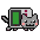 Nyancat Gameboy emoji