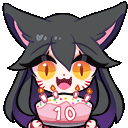 Iahriversary Cakeanimated 128x18 emoji