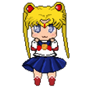 Dancing Sailor Moon emoji