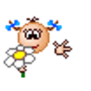 Pick Flower emoji
