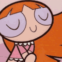 Powerpuff Aw Shucks emoji