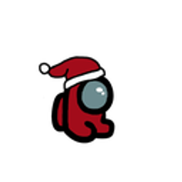 Amongus Christmas emoji