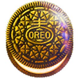Golden Oreo emoji