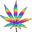 Rainbow Weed emoji