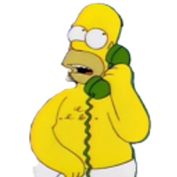 Homer Simpson Towel emoji