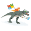 Dinocat emoji