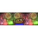 Peepofirework emoji