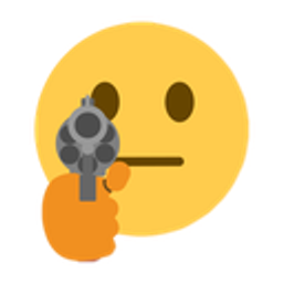 Pointing Gun At You emoji