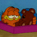 Garfield Teddysnuggles emoji