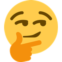 Smirkthink emoji