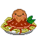 Spaghetti Bounce emoji