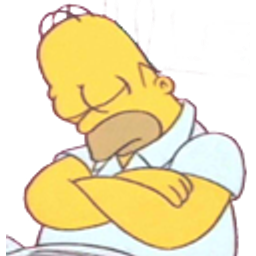 Sleepinghomer emoji