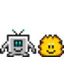 Knuddels Robot Love emoji
