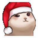 Santahat Cat emoji