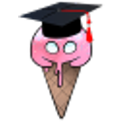 Graduation Icecream emoji