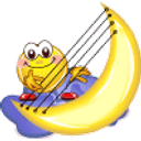 Moon Harp emoji