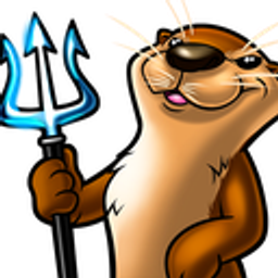 Otter Cool Sunglasses Trident emoji